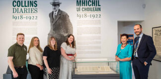 Collins diaries on display in Clonakilty