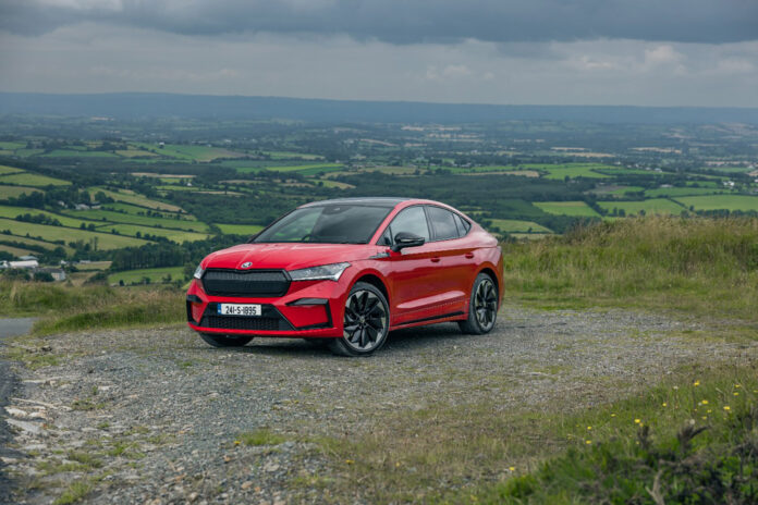 2023 Skoda - Enyaq Coupe front landscape
