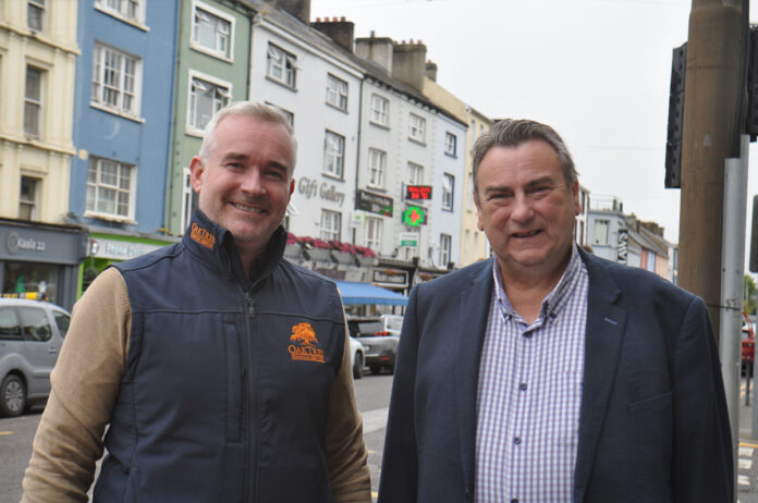 Fermoy Christmas Lights switch on Adrian Godwin and Noel McCarthy September 2024@02-09-2024-14_05_47