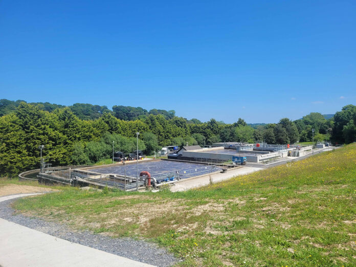 The Mallow wastewater treatment plant and sewer network.