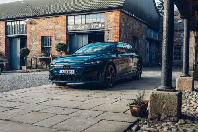 2025 Audi A6 e-tron. (picture: Paddy McGrath)