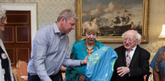 President Higgins becomes patron of Sanctuary Runners