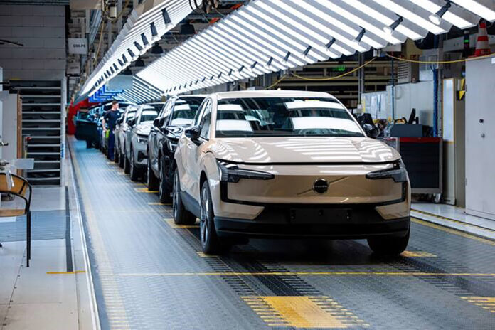 EX30 start of production at Volvo Car Gent. (Photo: Volvo Cars)
