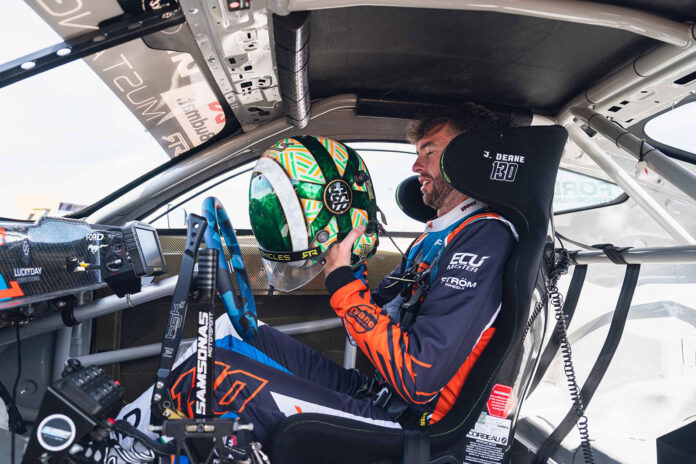 James Deane set to compete in Spain last weekend. (Picture: Jordan Butters)