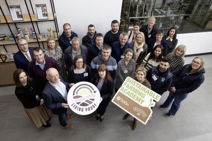 Launching the Tirlán Sustainable Farming Academy.