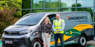 Jungheinrich Ireland drives sustainability commitment with new Opel Vivaro electric fleet