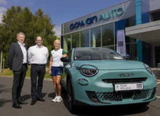 Sarah Lavin and Nhat Nguyen become Fiat Brand Ambassadors, driving a dynamic partnership with Team Ireland