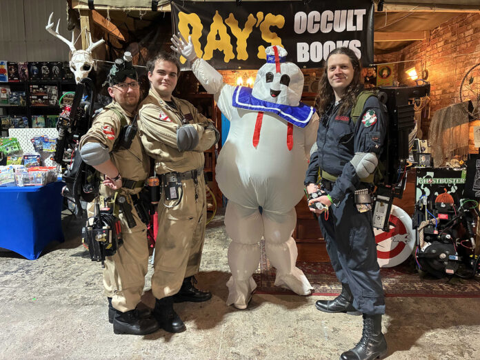 Ghostbusting at the Cork Comic Con.