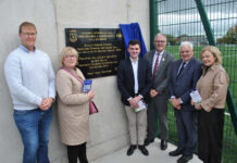 Historic occasion for Kildorrery GAA as President Burns officially opens new facility
