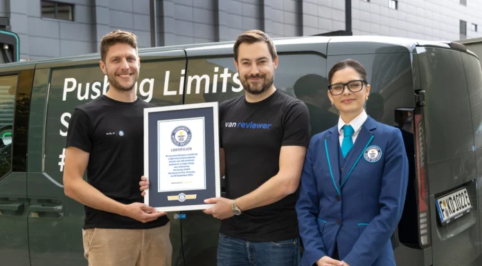 The Kia PV5 Cargo sets a GUINNESS WORLD RECORDS title