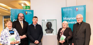 Castlelyons donate sculpture of an tAthair Peadar O Laoghaire to Maynooth University