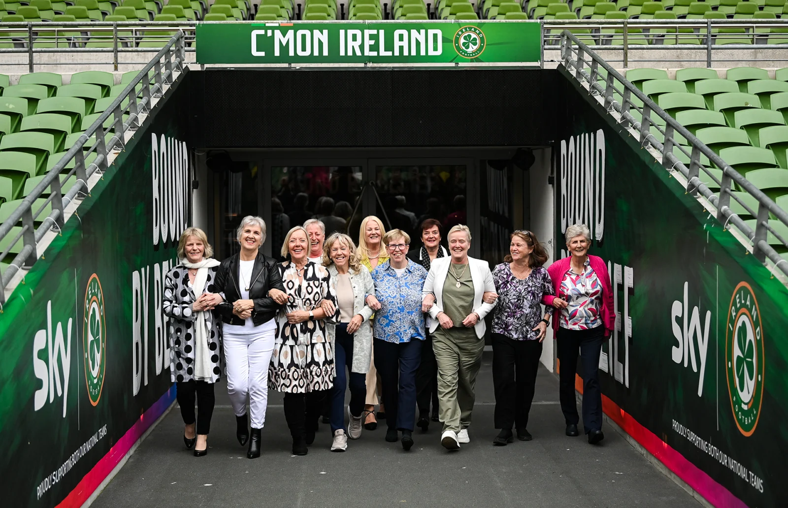45 years on, Ireland WNT who beat Belgium are reunited