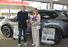 Martha wins the Nissan Juke in church fundraising draw