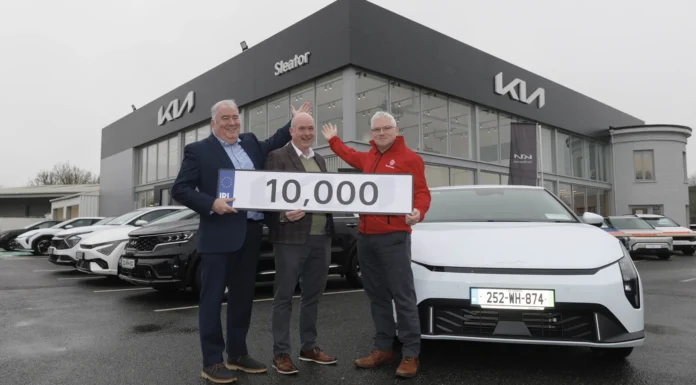Kia achieve 10,000 annual sales in Ireland for the first time
