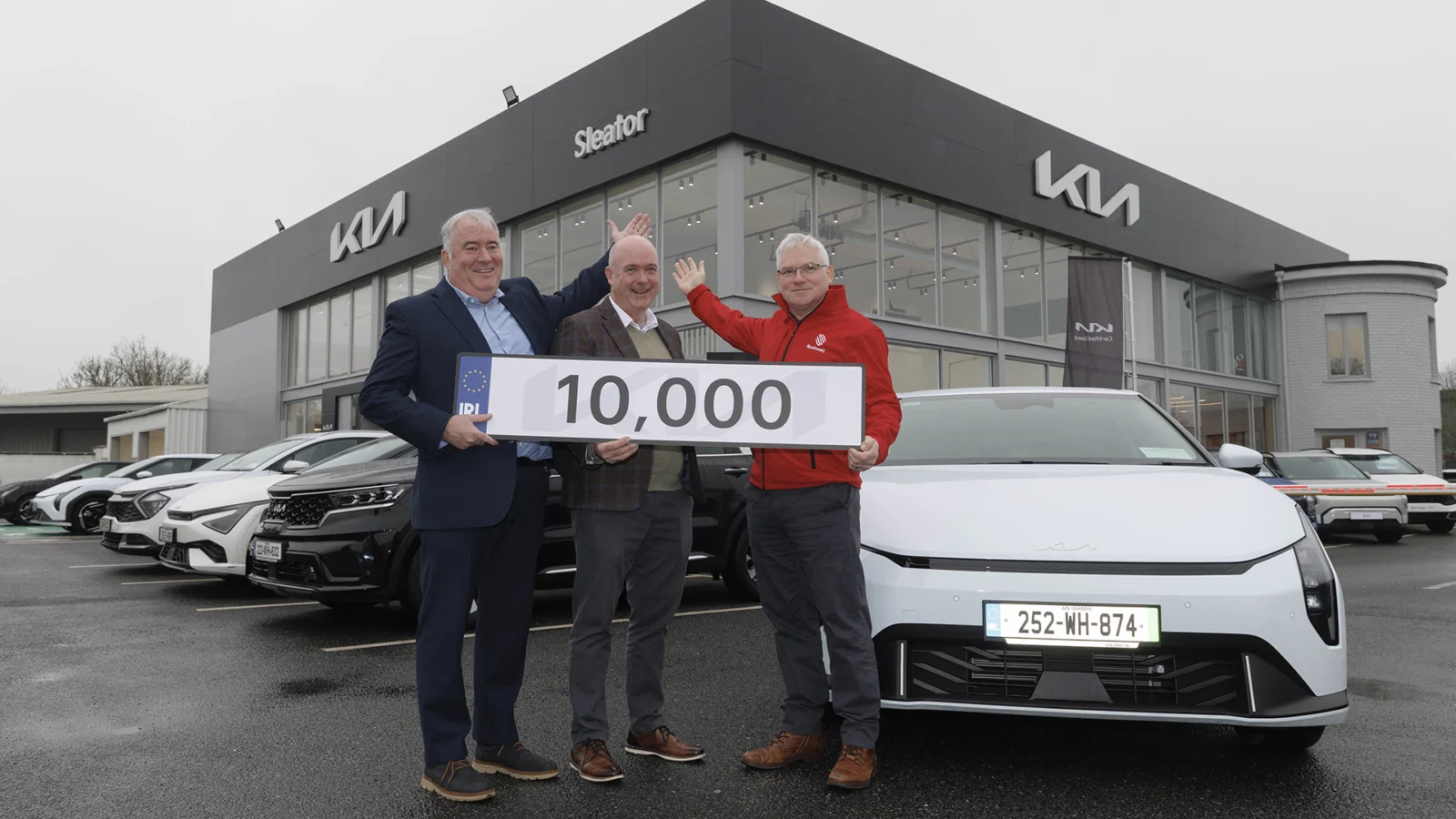 Kia achieve 10,000 annual sales in Ireland for the first time