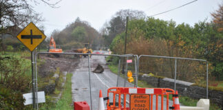 Frustration at pace of Mountain Barracks road works