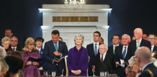 Catherine Connolly sworn in as Ireland’s tenth president