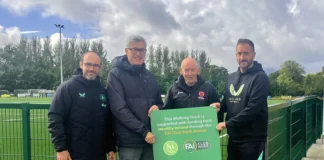 FAI and Healthy Ireland to award clubs a share of €400k for facilities