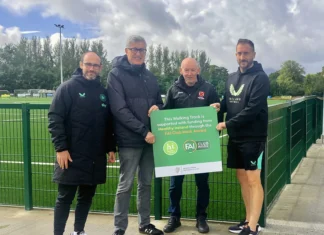 FAI and Healthy Ireland to award clubs a share of €400k for facilities