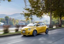 The new Fiat 500 Hybrid