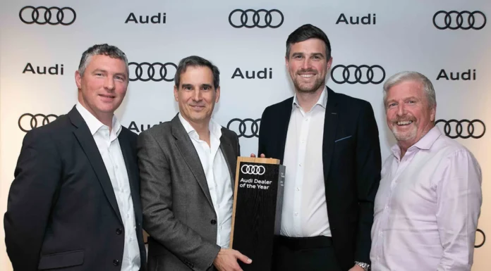 Audi Cork wins 2026 ‘Audi Dealer of the Year’ title