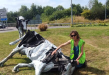 Repairs ongoing on ‘Bo Bainne’ sculpture