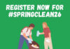 Registration now open for annual Spring Clean Campaign