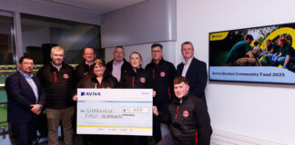 St Joseph’s among recipients of Aviva Broker Community Fund 2025