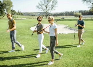 GOLF: beneficial for exercise