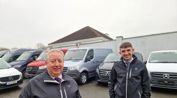 Mercedes Benz vans arrive at Newmarket Motors with special launch weekend