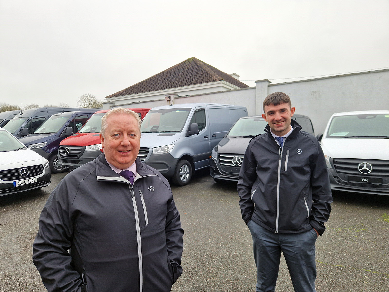 Mercedes Benz vans arrive at Newmarket Motors with special launch weekend