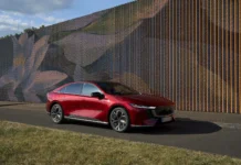 Mazda6e named a finalist for the 2026 World Car Design of the Year award