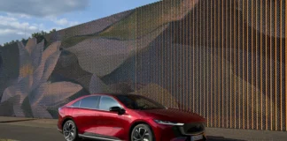 Mazda6e named a finalist for the 2026 World Car Design of the Year award