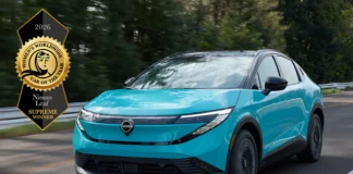 New Nissan LEAF crowned Supreme Winner for 2026 by Women’s Worldwide Car of the Year