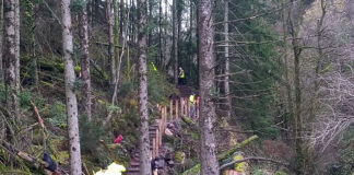 Impressive progress at Ballard Waterfall trail