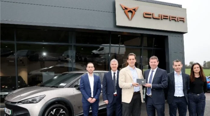 Finbarr Galvin Ltd named CUPRA Retailer of the Year 2025