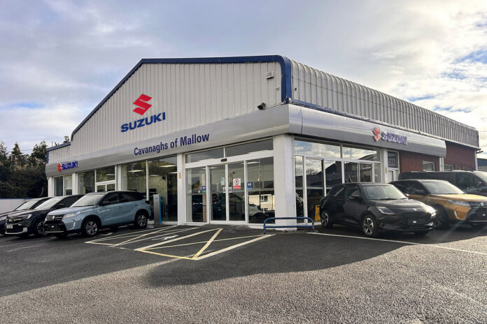 Cavanagh's of Mallow Suzuki forecourt.