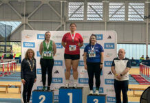 Kotryna smashes national record