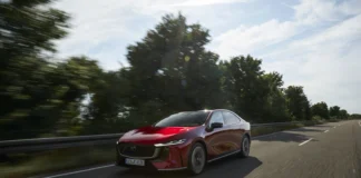 Mazda6e named a Top Three Finalist for World Car Design of the Year 2026