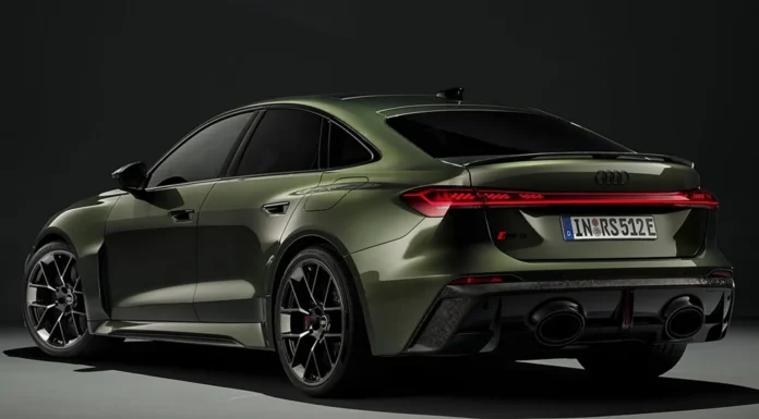 The new Audi RS 5: high performance in a hybrid