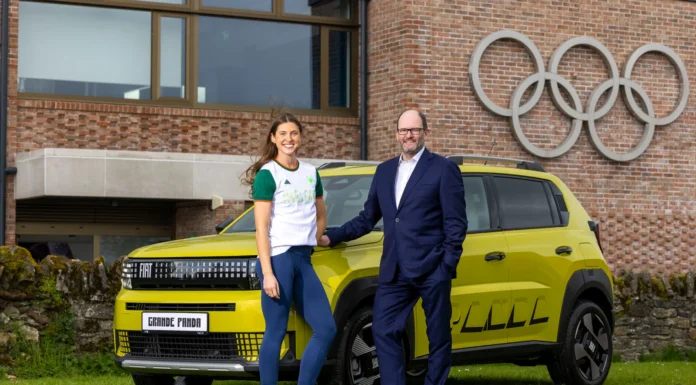 Fiat Grande Panda launches to Irish motoring press at Team Ireland HQ