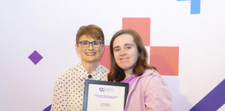 2 adult learners from St Joseph’s receive awards from the National Adult Literacy Agency