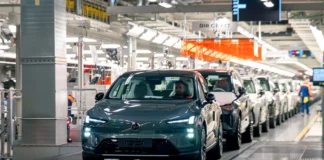 Volvo Cars starts production of game-changing EX60 electric SUV