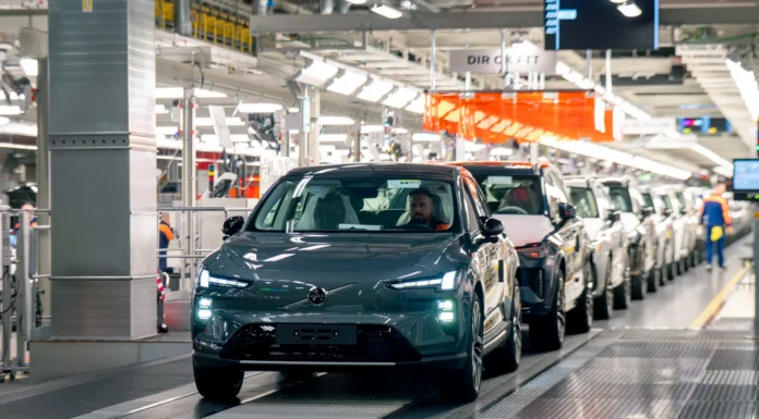 Volvo Cars starts production of game-changing EX60 electric SUV