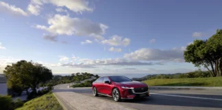 Mazda6e wins 2026 World Car Design of the Year award