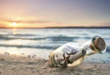 What is the chance of a message in a bottle being found?