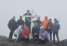 Gemma, scaling the heights in aid of great causes