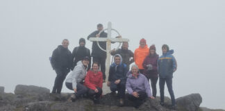 Gemma, scaling the heights in aid of great causes