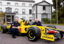 Eddie Jordan’s 2001 Formula One car on display at Fota House for CRITICAL fundraiser
