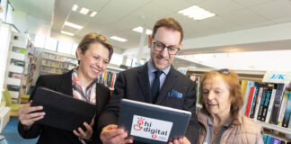 Public libraries supporting digital skills training for older people